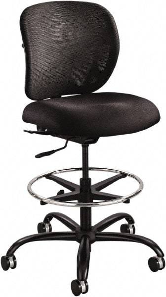 Safco - Swivel & Adjustable Stools Type: Adjustable Height Stool Base Type: Swivel - USA Tool & Supply