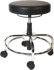 ALERA Plus - Swivel & Adjustable Stools Type: Adjustable Height Stool Base Type: Swivel - USA Tool & Supply