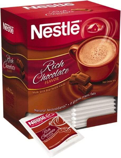 Nestle - Hot Cocoa Mix, Rich Chocolate, 0.71 oz Packets, 50/Box - USA Tool & Supply