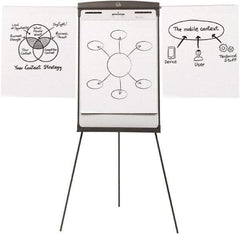 Quartet - Dry Erase Easel - 42 to 72" High - USA Tool & Supply