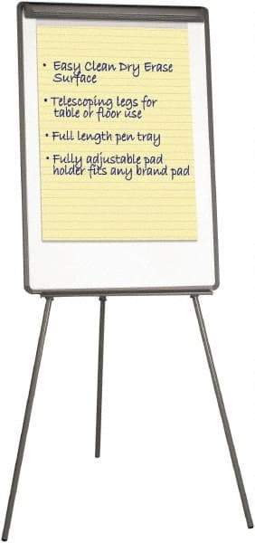 ICEBERG - Dry Erase Easel - 41 to 72" High - USA Tool & Supply
