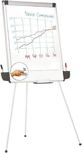 UNIVERSAL - Dry Erase Easel - 41" High - USA Tool & Supply