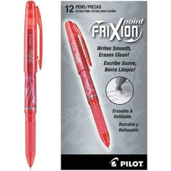 Pilot - Precision Point Gel Roller Ball Pen - Red - USA Tool & Supply