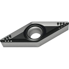 Walter - VCMT221 RM4 Grade WSM30S Carbide Turning Insert - 35° Diamond, 1/4" Inscr Circle, 1/8" Thick, 1/64" Corner Radius - USA Tool & Supply
