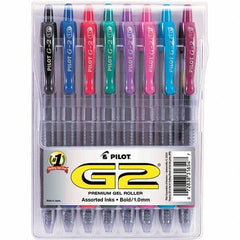 Pilot - Conical Roller Ball Pen - Assorted Colors - USA Tool & Supply