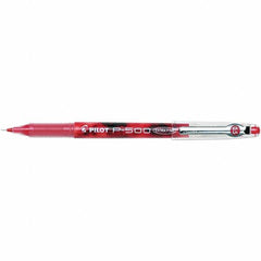 Pilot - Precision Point Roller Ball Pen - Red - USA Tool & Supply