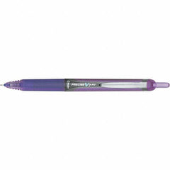 Pilot - Precision Point Roller Ball Pen - Purple - USA Tool & Supply