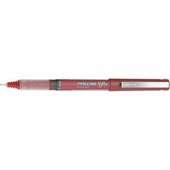 Pilot - Precision Point Roller Ball Pen - Red - USA Tool & Supply