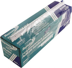 Reynolds - PVC Food Wrap Film Roll in Easy Glide Cutter Box, 18" x 2,000', Clear - Use with Food Protection - USA Tool & Supply