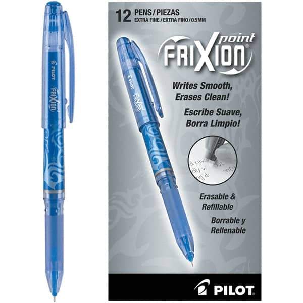 Pilot - Precision Point Gel Roller Ball Pen - Blue - USA Tool & Supply