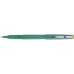 Pilot - Needle Porous Point Pen - Green - USA Tool & Supply