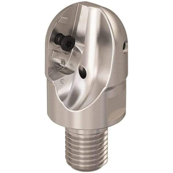Seco - 40mm Cut Diam, 35mm Max Depth of Cut, 54.9mm OAL, Indexable Ball Nose End Mill - 54.9mm Head Length, M20 Combimaster Shank, R218.20 Toolholder, 218.20 Insert - USA Tool & Supply
