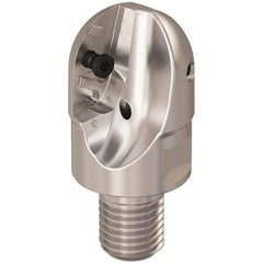 Seco - 40mm Cut Diam, 35mm Max Depth of Cut, 54.9mm OAL, Indexable Ball Nose End Mill - 54.9mm Head Length, M20 Combimaster Shank, R218.20 Toolholder, 218.20 Insert - USA Tool & Supply