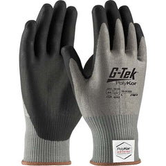 PIP - Size L, ANSI Cut Lvl A4, Puncture Lvl 3, Abrasion Lvl 4, Nitrile Coated PolyKor Xrystal Cut Resistant Gloves - USA Tool & Supply