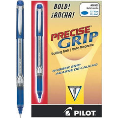 Pilot - Precision Point Roller Ball Pen - Blue - USA Tool & Supply