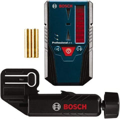 Bosch - Optical Level Accessories Type: Laser Detector Graduation: Feet/Inches - USA Tool & Supply