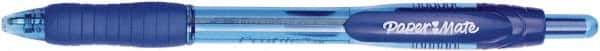 Paper Mate - Conical Ball Point Pen - Blue - USA Tool & Supply