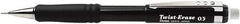 Pentel - 0.5mm Lead Mechanical Pencil - Black - USA Tool & Supply
