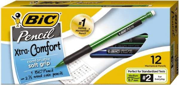 Bic - 0.7mm Lead Mechanical Pencil - Black - USA Tool & Supply