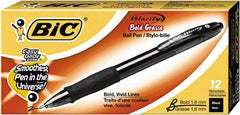 Bic - Conical Ball Point Pen - Black - USA Tool & Supply