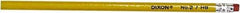 DIXON - #2HB Pencil - Black - USA Tool & Supply