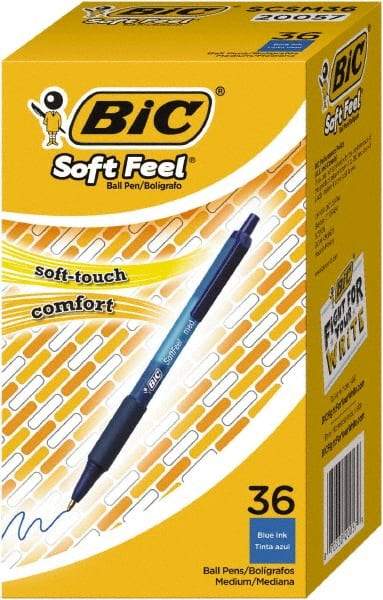 Bic - Conical Ball Point Pen - Blue - USA Tool & Supply