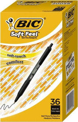 Bic - Conical Ball Point Pen - Black - USA Tool & Supply