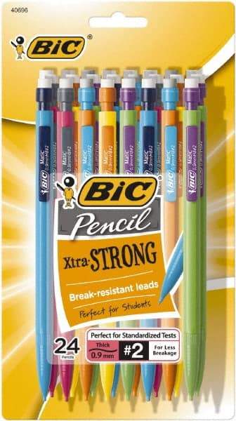 Bic - 0.9mm Lead Mechanical Pencil - Black - USA Tool & Supply