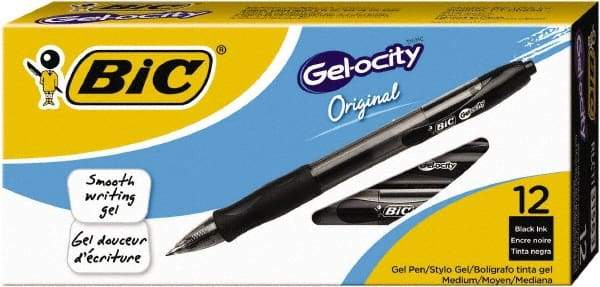 Bic - Conical Roller Ball Pen - Black - USA Tool & Supply