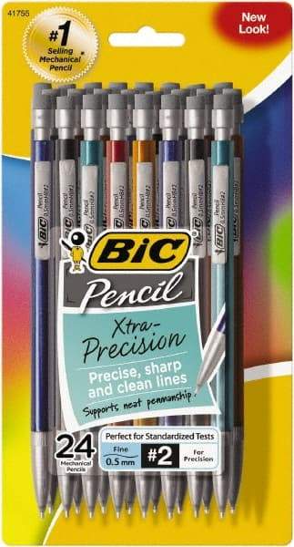 Bic - 0.5mm Lead Mechanical Pencil - Black - USA Tool & Supply