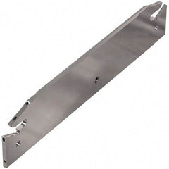 Seco - 21.4mm Blade Height, 1.8mm Blade Width, 120mm OAL, Right Hand Cut, Double End Indexable Cut-Off Blade - 17.5mm Max Depth of Cut, 150.10A Blade, Jetstream Series - USA Tool & Supply