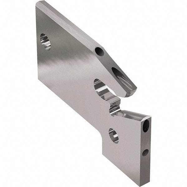 Seco - 15.5mm Blade Height, 1.2mm Blade Width, 33.1mm OAL, Right Hand Cut, Double End Indexable Cut-Off Blade - 19mm Max Depth of Cut, 150.10A Blade, Jetstream Series - USA Tool & Supply
