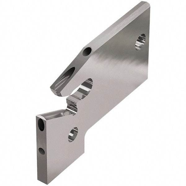 Seco - 15.5mm Blade Height, 1.8mm Blade Width, 33.1mm OAL, Left Hand Cut, Double End Indexable Cut-Off Blade - 19mm Max Depth of Cut, 150.10A Blade, Jetstream Series - USA Tool & Supply