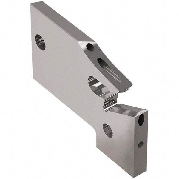 Seco - 15.5mm Blade Height, 1.2mm Blade Width, 33.1mm OAL, Right Hand Cut, Single End Indexable Cut-Off Blade - 19mm Max Depth of Cut, 150.10A Blade, Jetstream Series - USA Tool & Supply