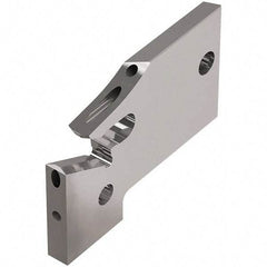 Seco - 15.5mm Blade Height, 3.4mm Blade Width, 33.1mm OAL, Left Hand Cut, Single End Indexable Cut-Off Blade - 19mm Max Depth of Cut, 150.10A Blade, Jetstream Series - USA Tool & Supply
