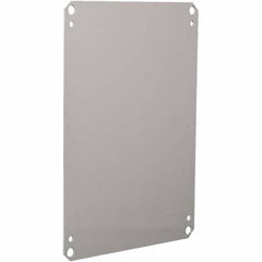 Wiegmann - Electrical Enclosure Panels Panel Type: Back Panel Material: Steel - USA Tool & Supply