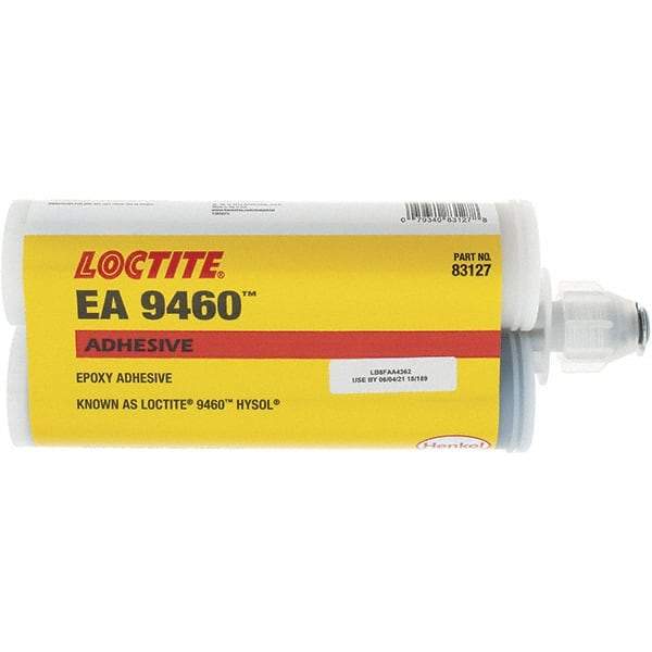 Loctite - 400 mL Cartridge Two Part Epoxy - 50 min Working Time - USA Tool & Supply