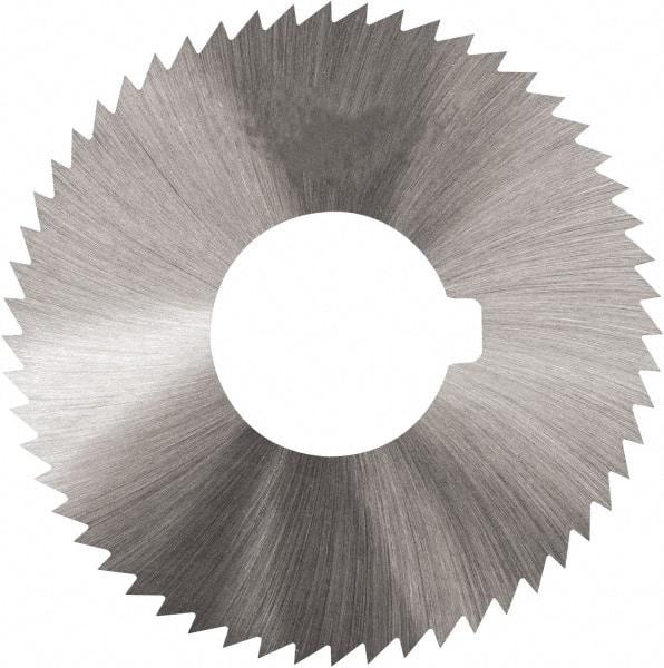Made in USA - Slitting & Slotting Saws   Material: High Speed Steel    Blade Diameter (Inch): 4 - USA Tool & Supply