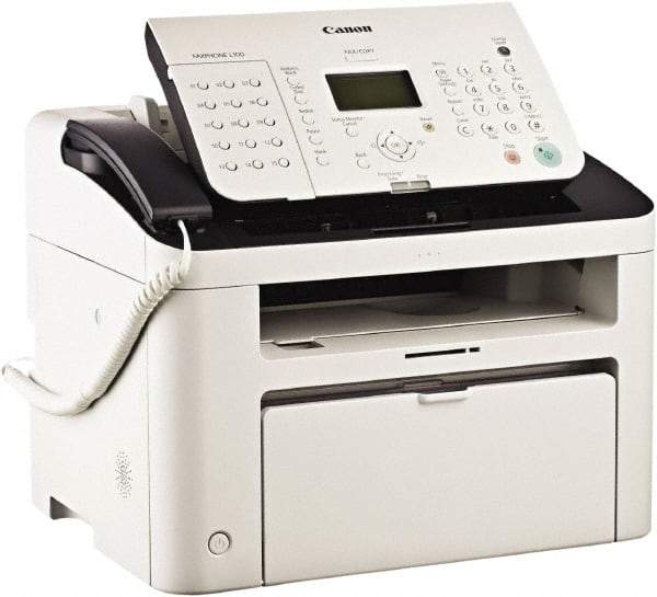 Canon - White Fax Machine - Use with Paper - USA Tool & Supply