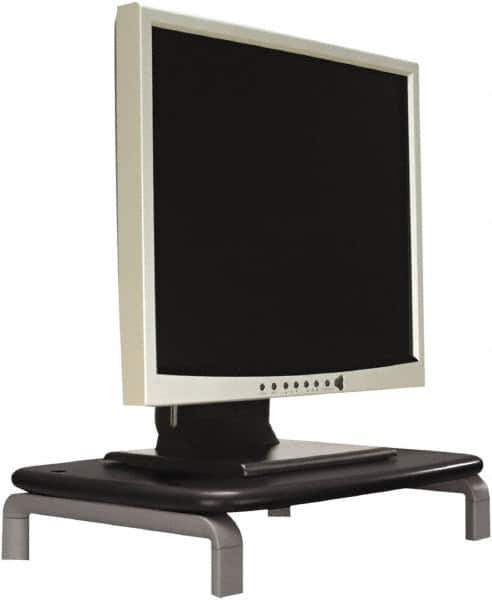 Kensington - Black & Gray Monitor Stand - Use with Laptop, Monitor - USA Tool & Supply