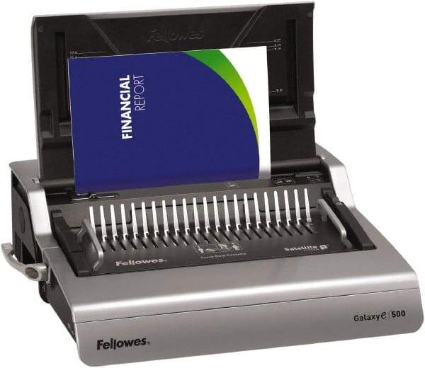 FELLOWES - Binding Machines Type: Electric Sheet Capacity: 500 - USA Tool & Supply