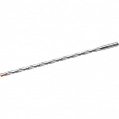 Walter-Titex - 10.2mm 140° 2-Flute Solid Carbide Extra Length Drill Bit - USA Tool & Supply