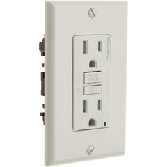 Leviton - GFCI Receptacles Grade: Commercial Color: Light Almond - USA Tool & Supply