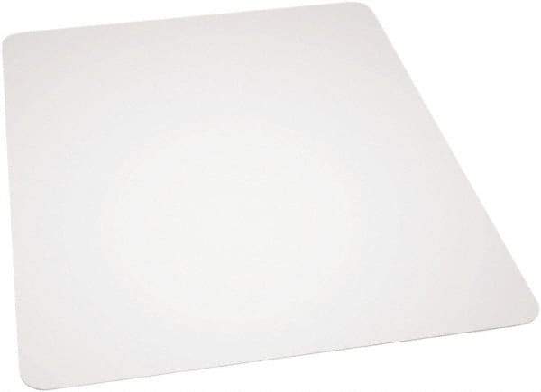 Ability One - 60" Long x 60" Wide, Chair Mat - Rectangular, Beveled Edge Style - USA Tool & Supply