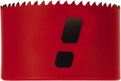 M.K. MORSE - 3-3/8" Diam, 1-15/16" Cutting Depth, Hole Saw - Bi-Metal Saw, Toothed Edge - USA Tool & Supply