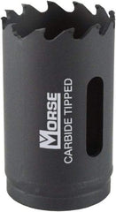 M.K. MORSE - 3/4" Diam, 1-15/16" Cutting Depth, Hole Saw - Carbide-Tipped Saw, Toothed Edge - USA Tool & Supply