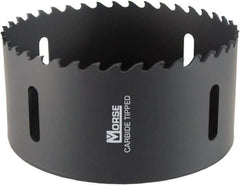 M.K. MORSE - 5-1/2" Diam, 1-15/16" Cutting Depth, Hole Saw - Carbide-Tipped Saw, Toothed Edge - USA Tool & Supply