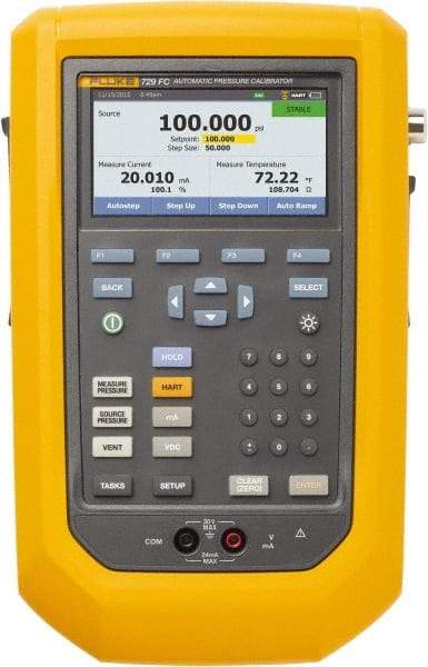 Fluke - Pressure Test Gauges & Calibrators Maximum Hg: 300 Maximum PSI: 150 - USA Tool & Supply