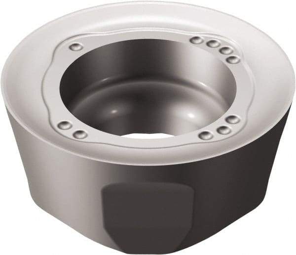 Sandvik Coromant - 6001252 ML Grade S30T Carbide Milling Insert - TiAlN2 Finish, 5.2mm Thick, 12mm Inscribed Circle, 6mm Corner Radius - USA Tool & Supply