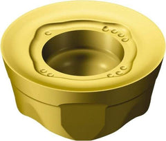 Sandvik Coromant - 6001252 ML Grade S40T Carbide Milling Insert - TiCN/Al2O3/TiN Finish, 5.2mm Thick, 12mm Inscribed Circle, 6mm Corner Radius - USA Tool & Supply